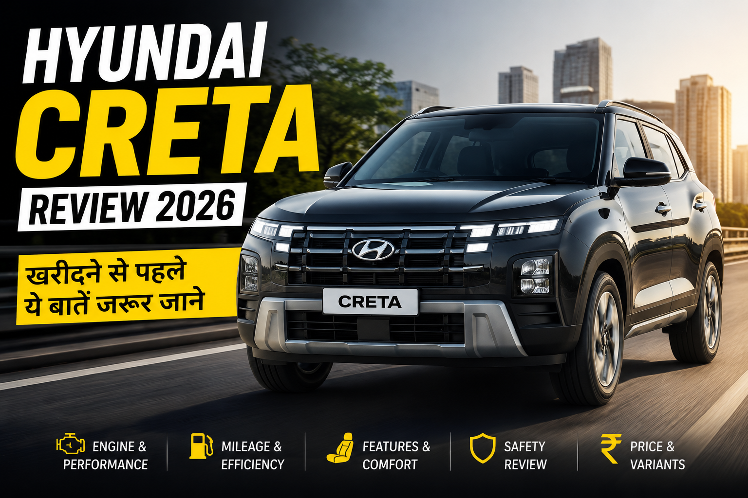 Hyundai Creta Review 2026: Kharidne Se Pehle Ye Baatein Zarur Jaane
