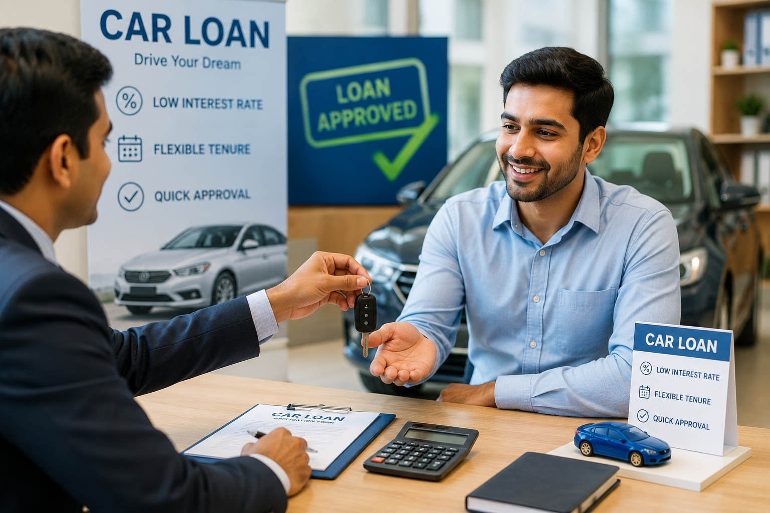 Comparing car loan interest rates before buying a car