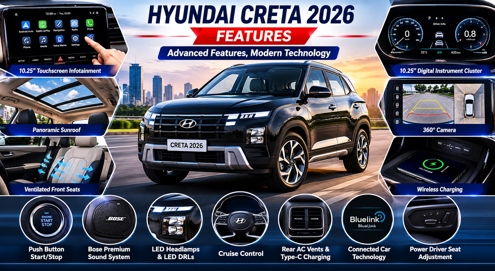 Hyundai Creta features 2026