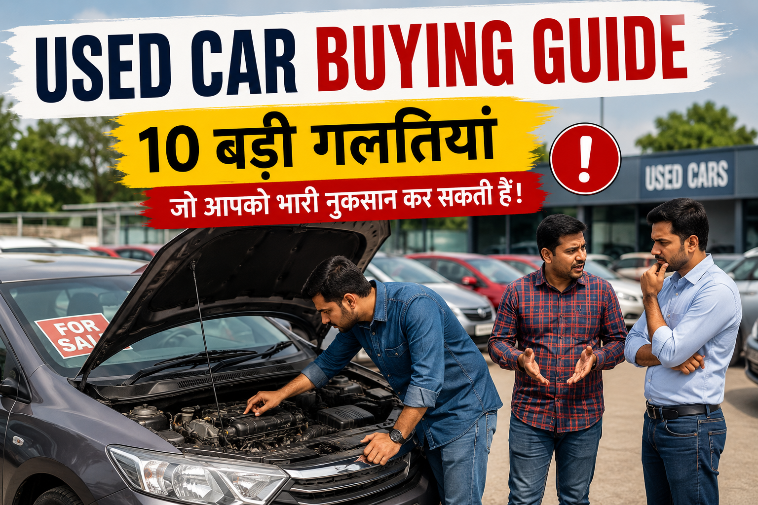 Second Hand Car खरीदने से पहले ये 10 गलतियां कभी मत करना