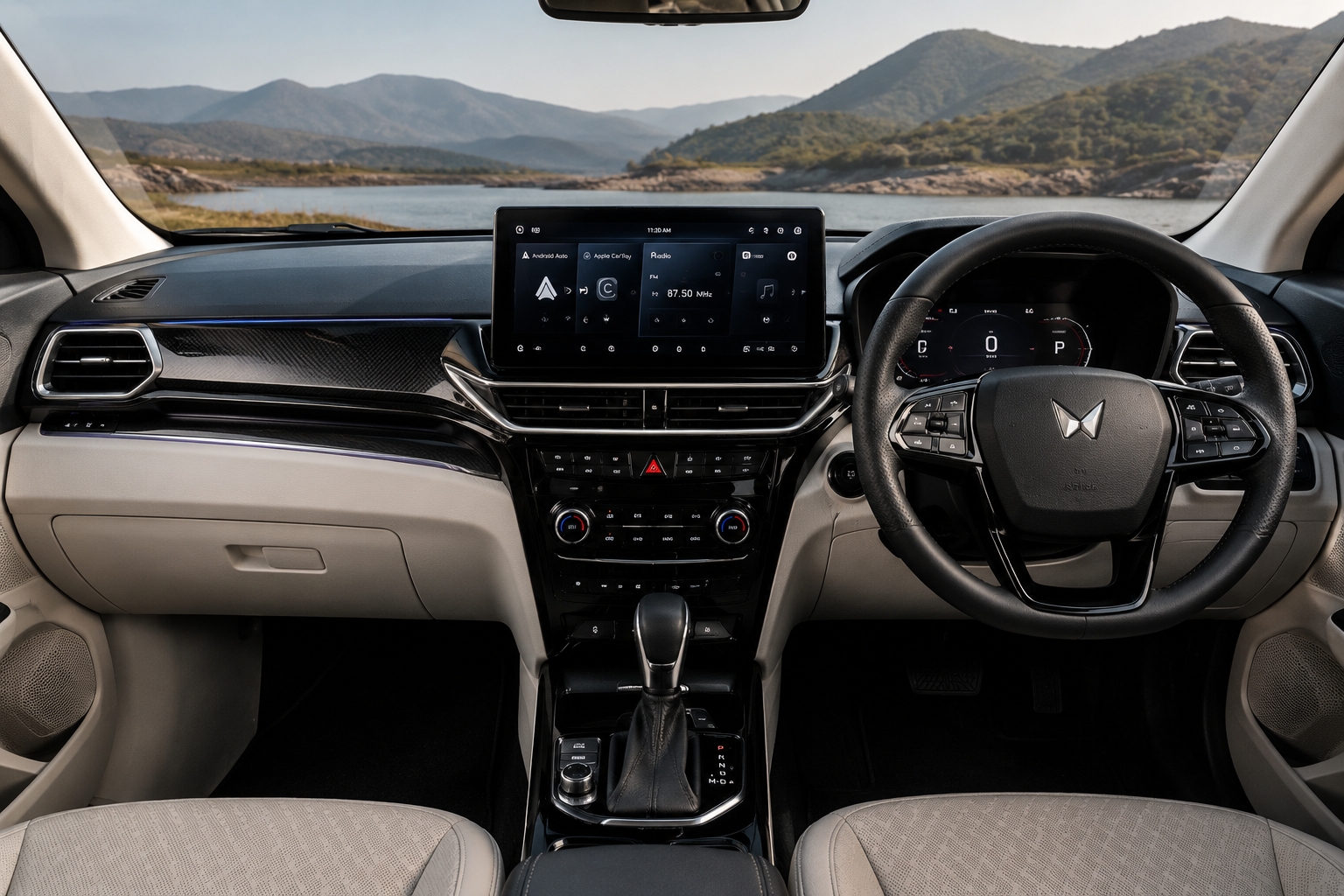 Mahindra XUV 3XO interior dashboard हिन्दी