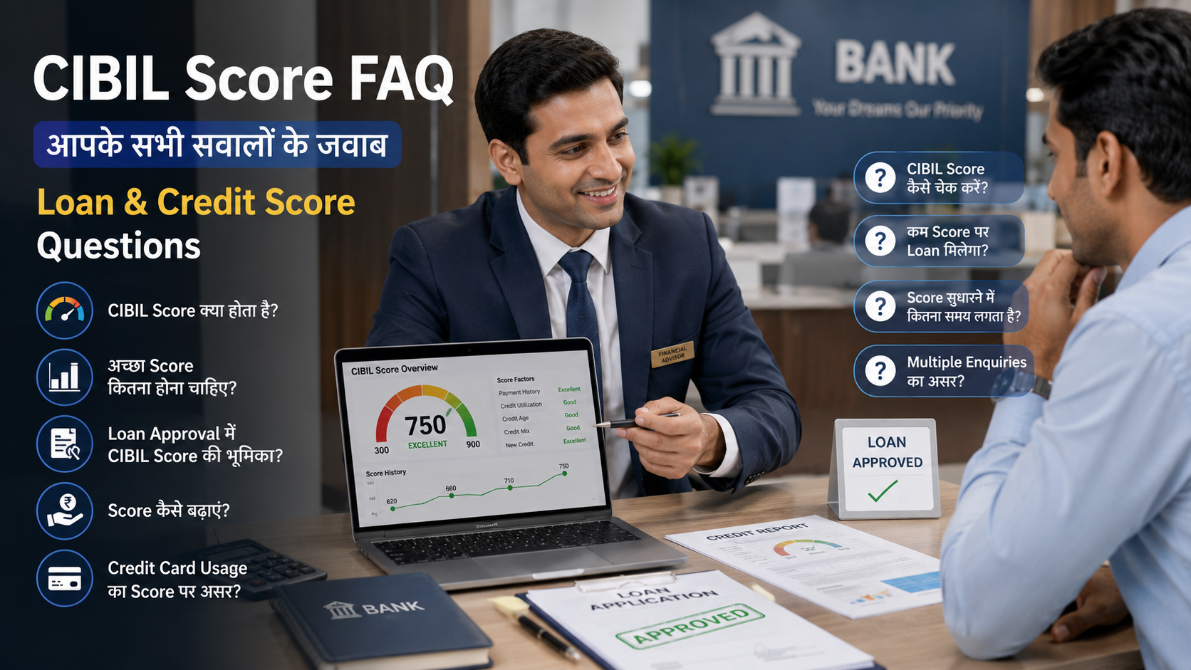 CIBIL score related frequently asked questions