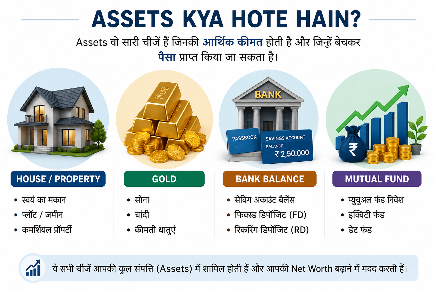 Assets Meaning in Hindi